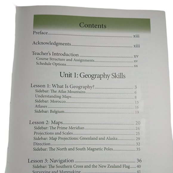 North Star Geography Textbook by Tyler H. Hogan Bright Ideas Press Hardback - Picture 9 of 12